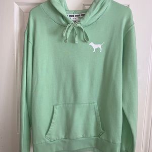 Mint green Pink Victoria’s Secret hoodie